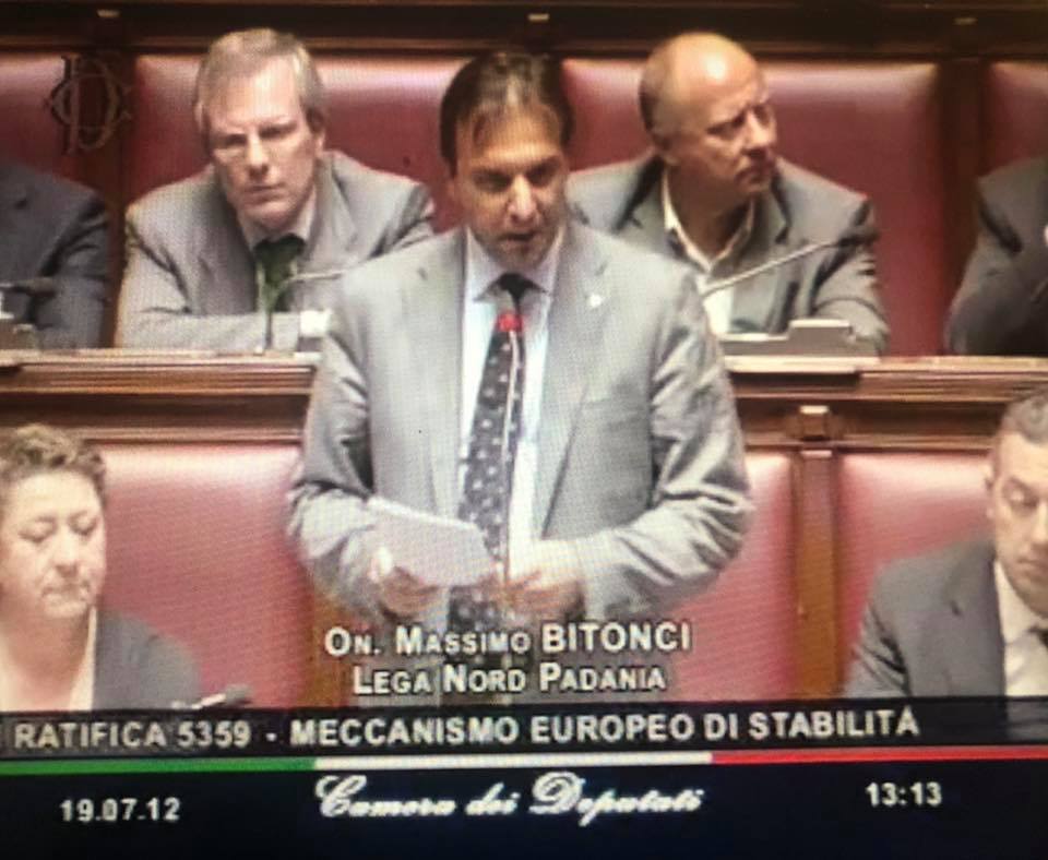 Massimo Bitonci alla Camera dei Deputati